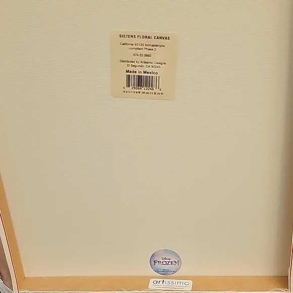 Frozen Sisters Wall Art - Multicolor - Picture 2 of 3